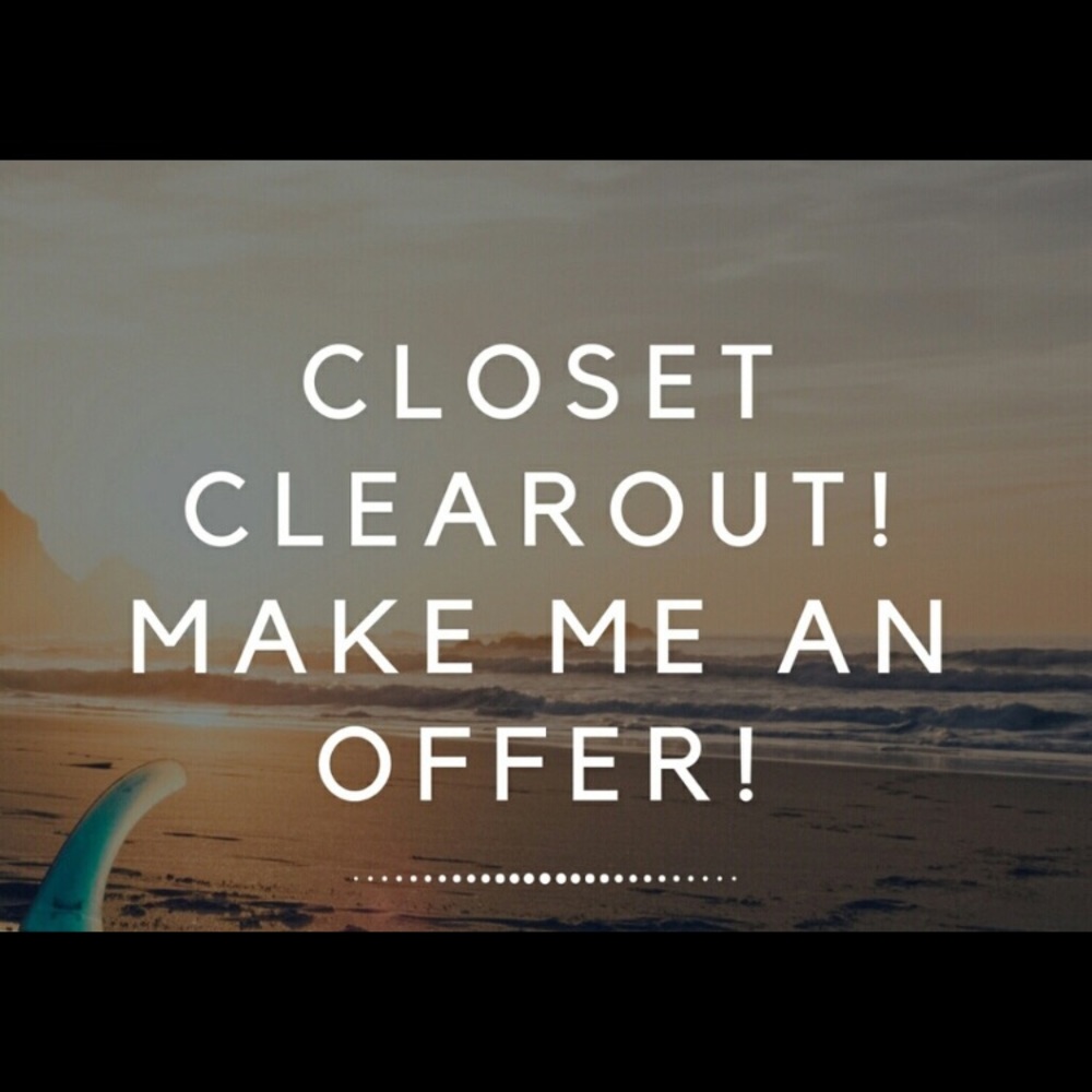Closet Clear Out Time!